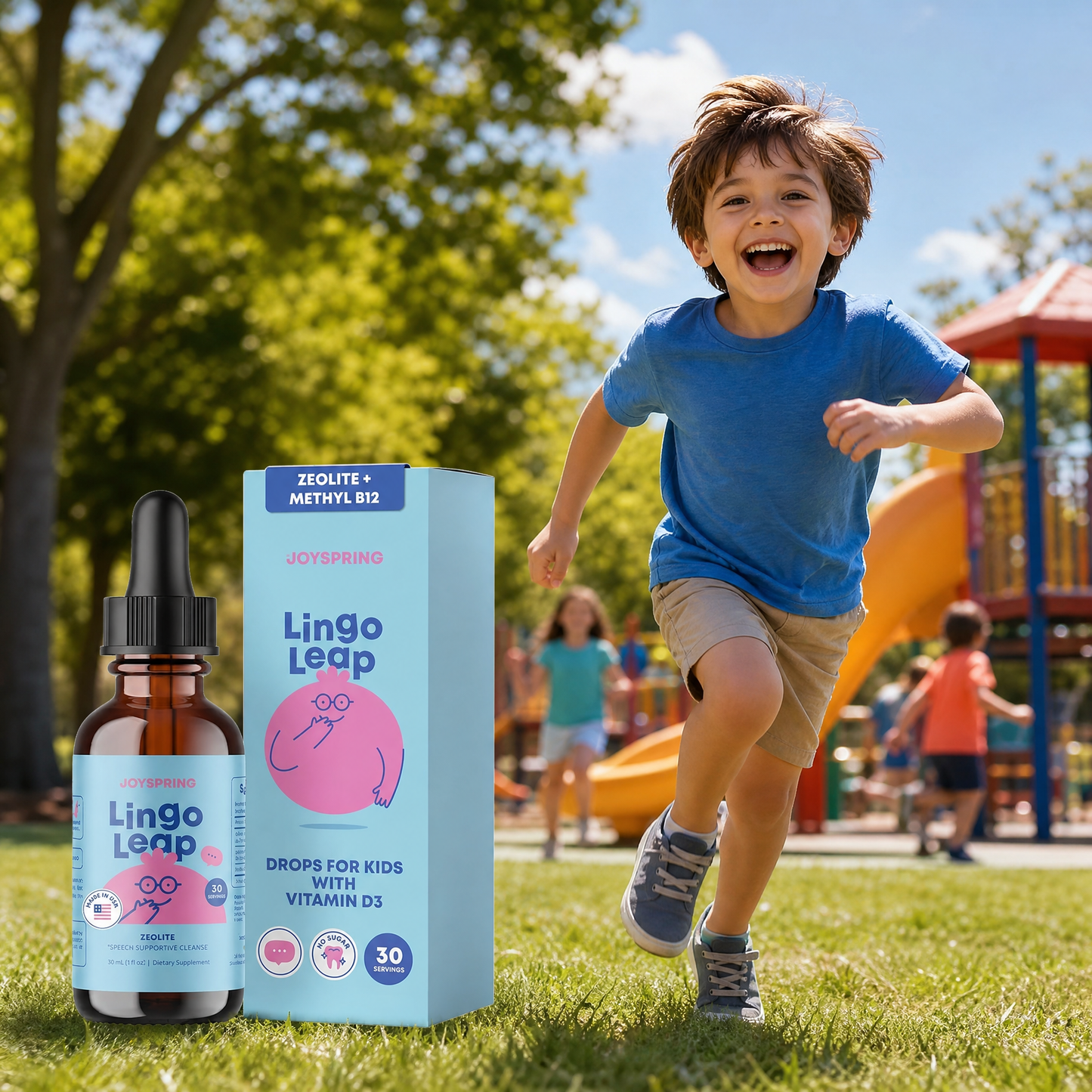 Lingo Leap™ | Gotas de Apoyo para el Lenguaje y el Desarrollo Infantil