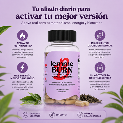 Lemme™ Burn | Activa tu Metabolismo Naturalmente