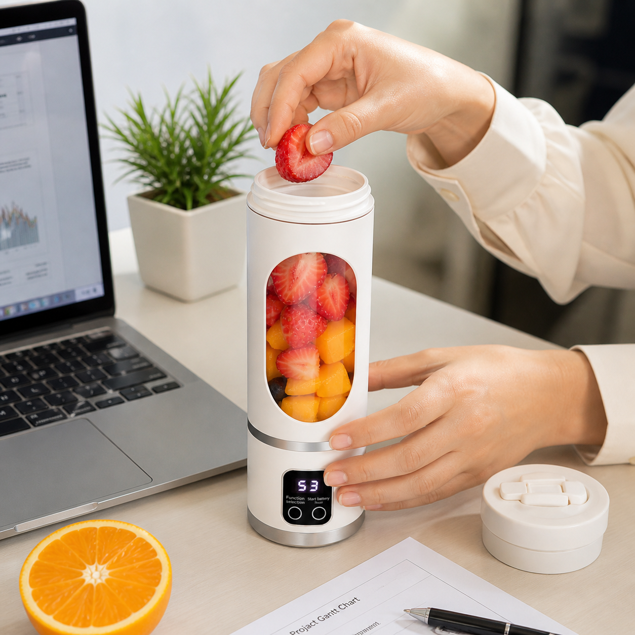 JUICYGO (licuadora portatil usb para jugos y batidos)